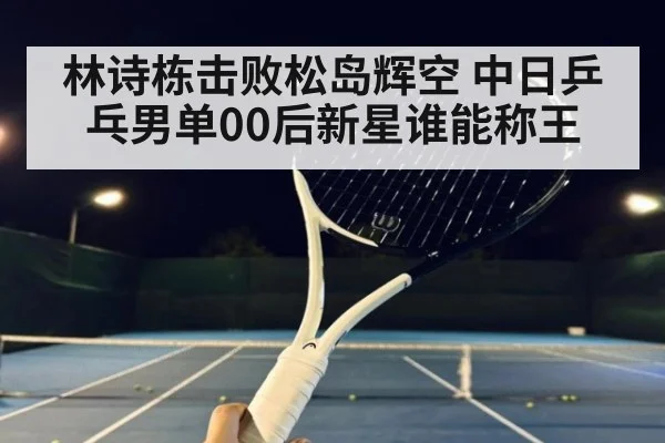 林诗栋击败松岛辉空 中日乒乓男单00后新星谁能称王